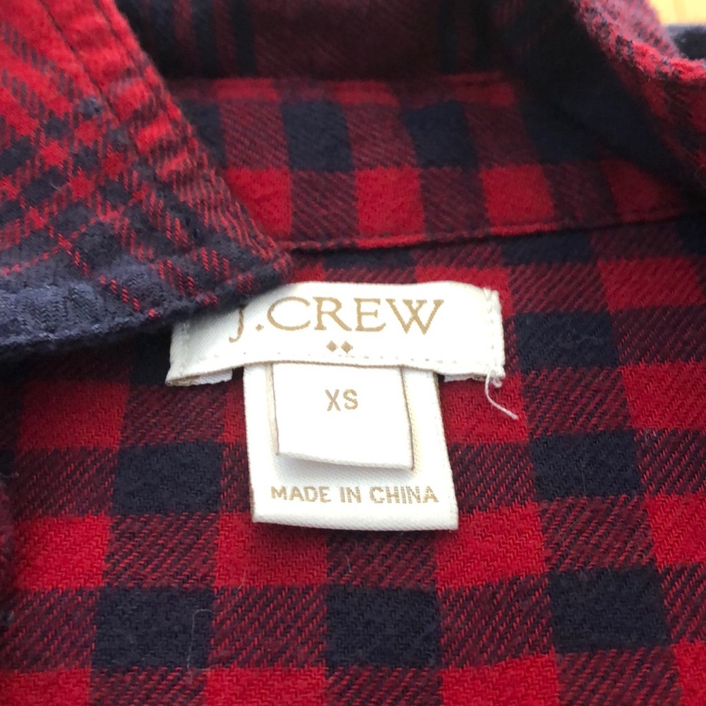 J.CREW flannel dress